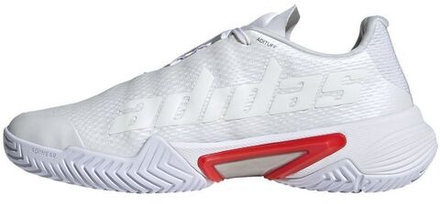 Женские Кроссовки теннисные Adidas Barricade W - cloud white/silver metallic/grey two