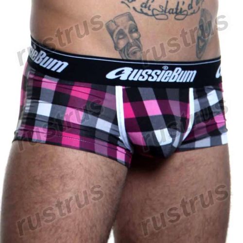 Мужские трусы хипсы розовые Aussiebum AB00402