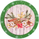 Подставка под горячее керамика 16см «Запах Рождества»