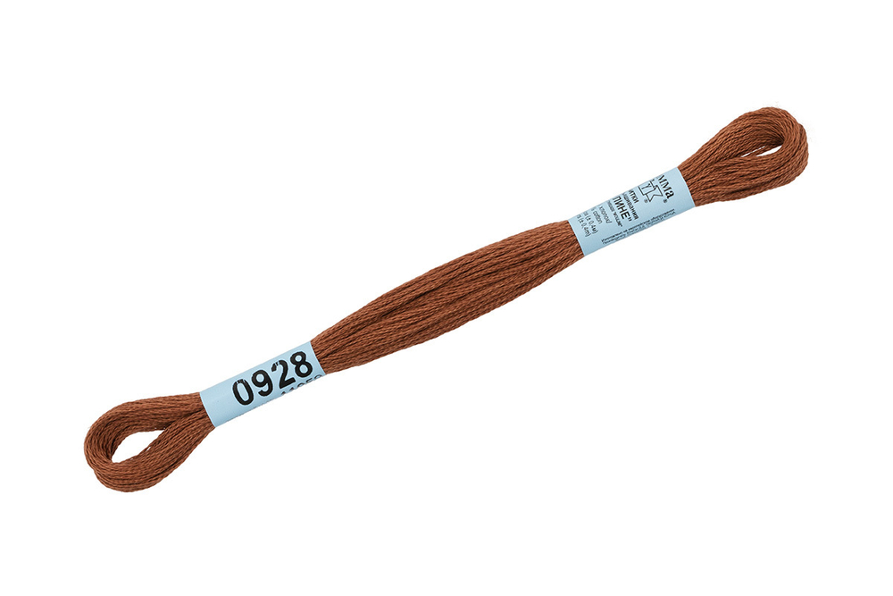 Мулине "Gamma", 100% хлопок, 8 м, №0928