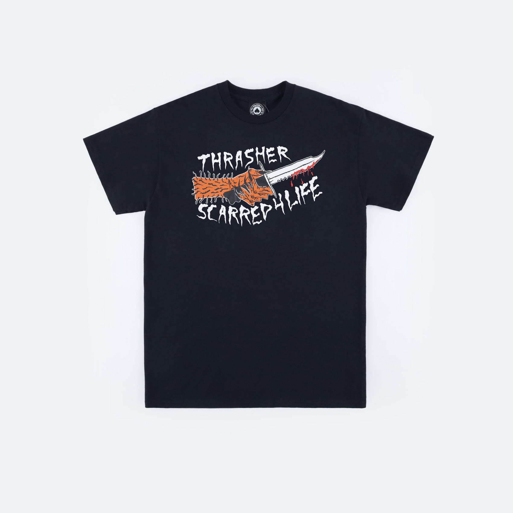 Футболка Thrasher Scarred (black) артикул: - купить в магазине Дайс