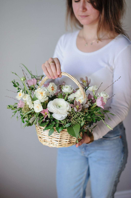 Корзина Весеннее утро