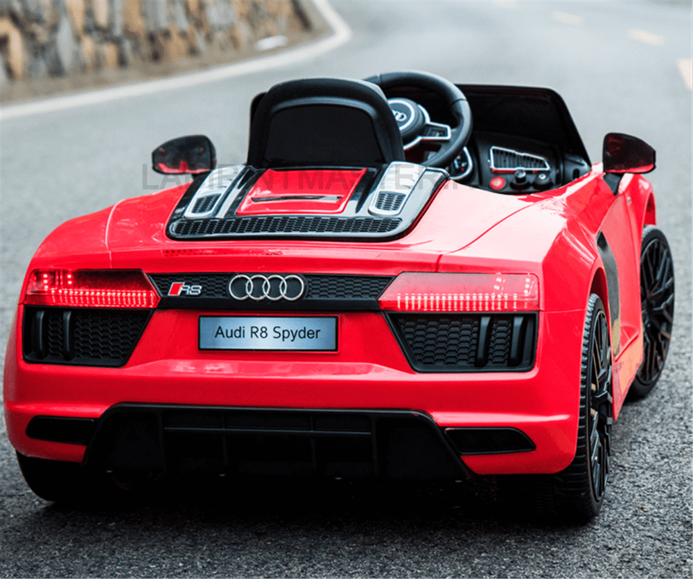 Детский электромобиль "AUDI R8" 12V, красный