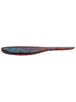 Приманка силиконовая Keitech Shad Impact 4", 5,2г, цвет #440 Electric Shad, 3 упаковки по 8 штук