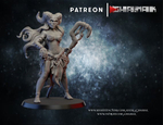 Grand Alliance Chaos Everchosen and Slaves to Darkness Ведьма Хаоса №2 миниатюра для dnd, днд, pathfinder, фентези, Настольная игра, НРИ, Варгейм, РПГ