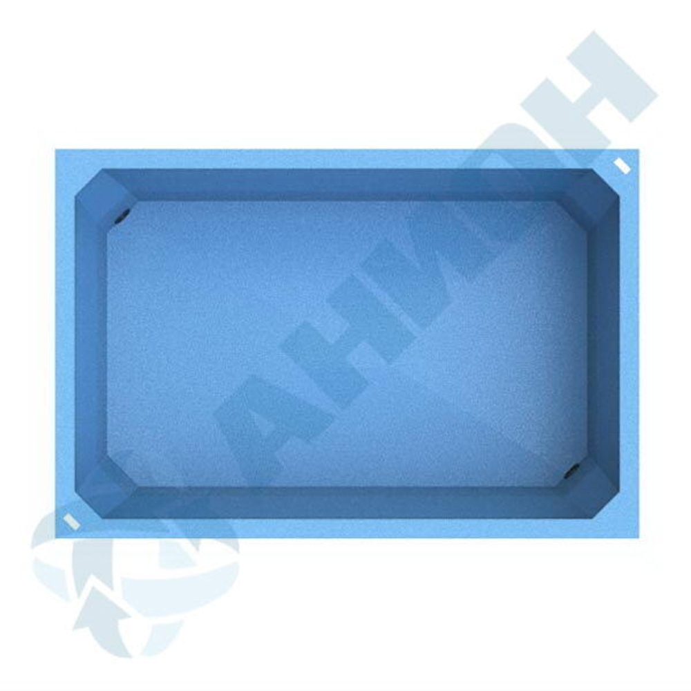 Изотермический контейнер 480 л Анион 480 л.(1210x800x800см;синий) - арт.559521