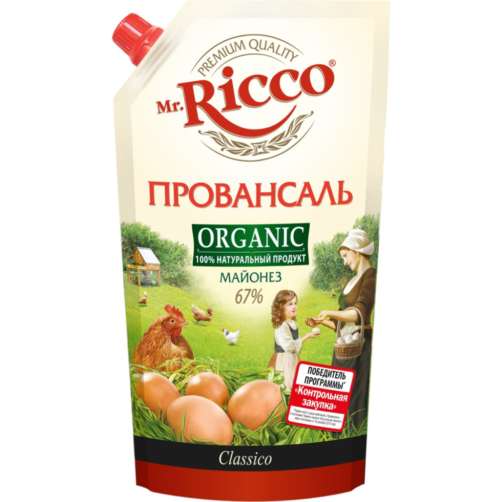 Майонез Mr.Ricco Провансаль 400 мл