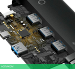 USB-хаб Baseus Lite Series Black (WKQX030101)