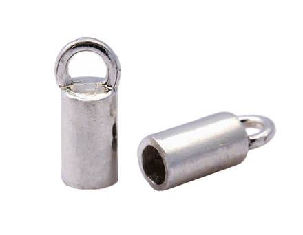 Концевики Ø 4.0 мм (серебро)