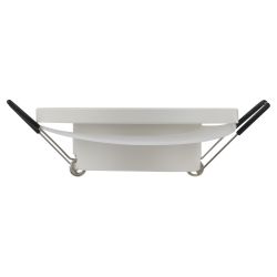 Встраиваемый светильник влагозащищенный ЭРА WR3 WH MR16/GU5.3, IP44, белый | Влагозащищенные встраиваемые светильники