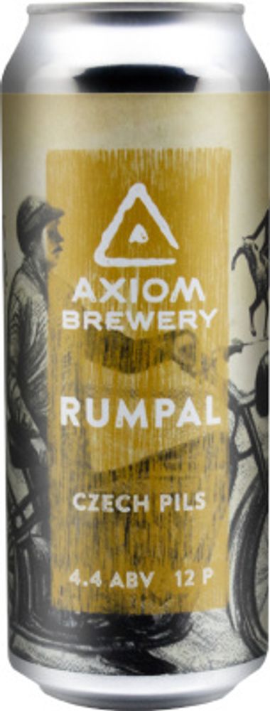 Пиво Аксиом Румпал / Axiom Rumpal 0.5 - банка