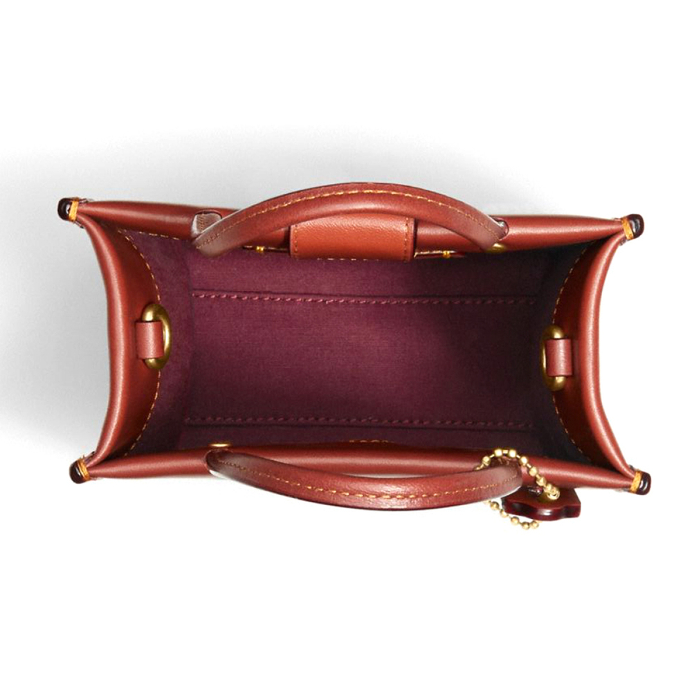 Сумка COACH Cashin 14 PVC Tote, C5277-B4NQ4