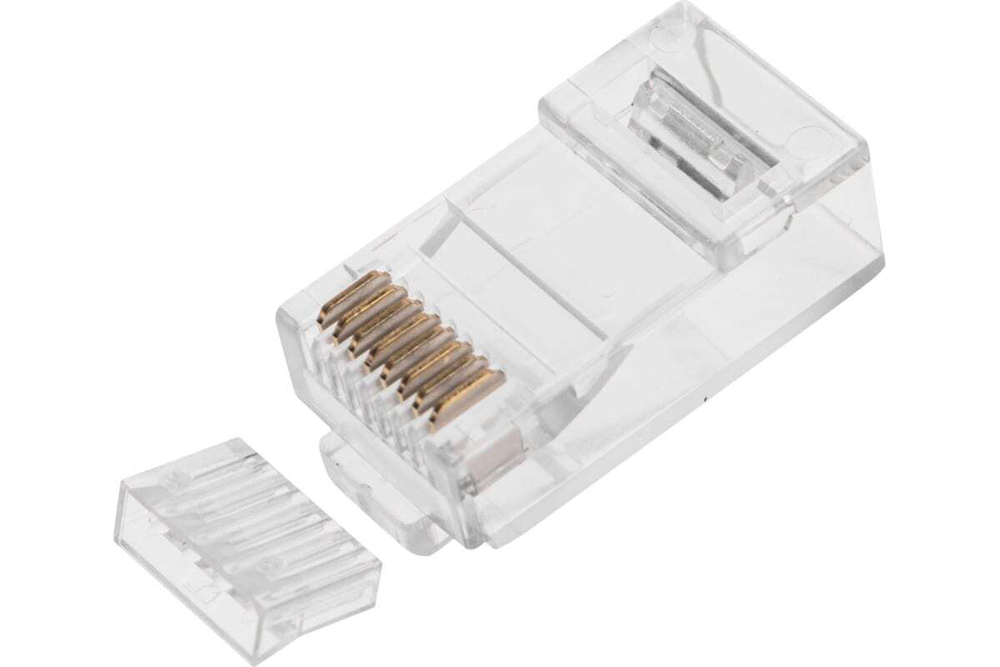 Джек RJ-45 8P8C CAT 6 со вставкой REXANT 05-1031