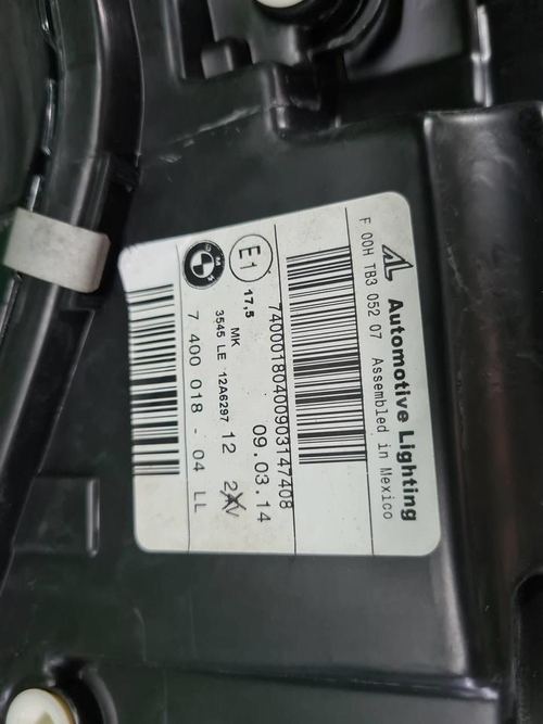 Фара правая BMW X3 F25 (2014-2017) ксенон