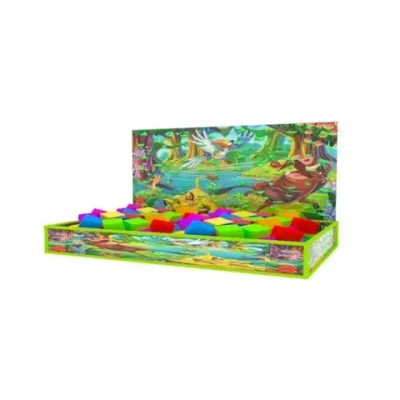 Скалодром с поролоновой ямой 3*5*2.4 м