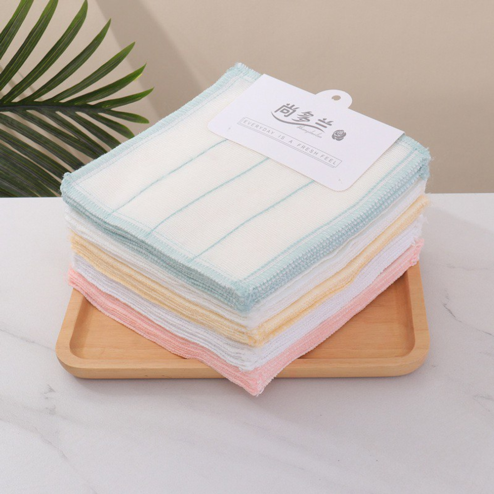 Хлопковые тряпки для мытья посуды (8 шт.)