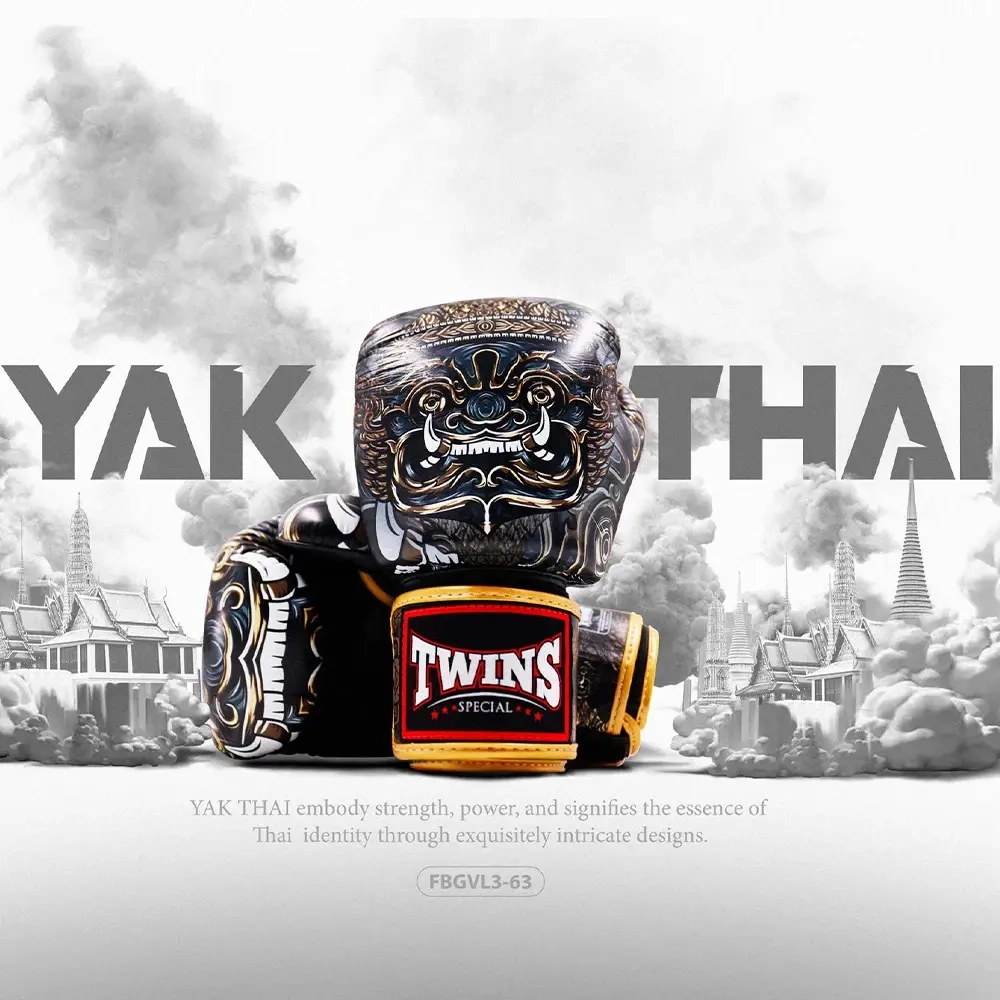 Боксерские перчатки Twins Special FBGVL3-63/BK-16