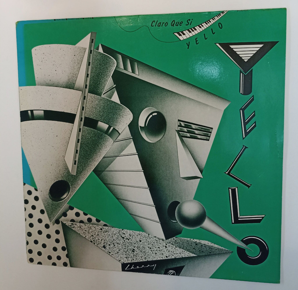 Винтажная виниловая пластинка LP Yello Claro Que Si (Germany 1981)
