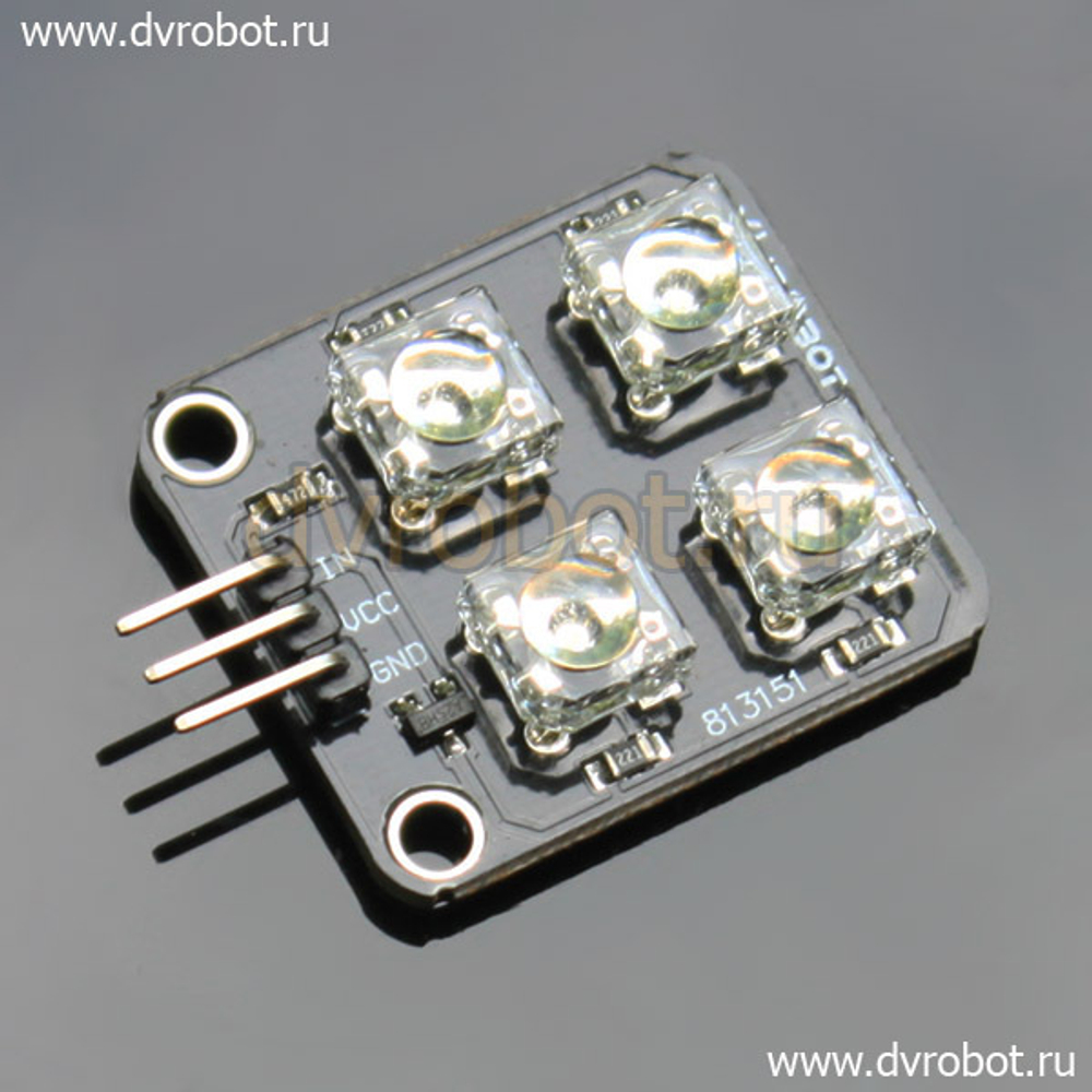Датчик LED - 4 КУБ Синий