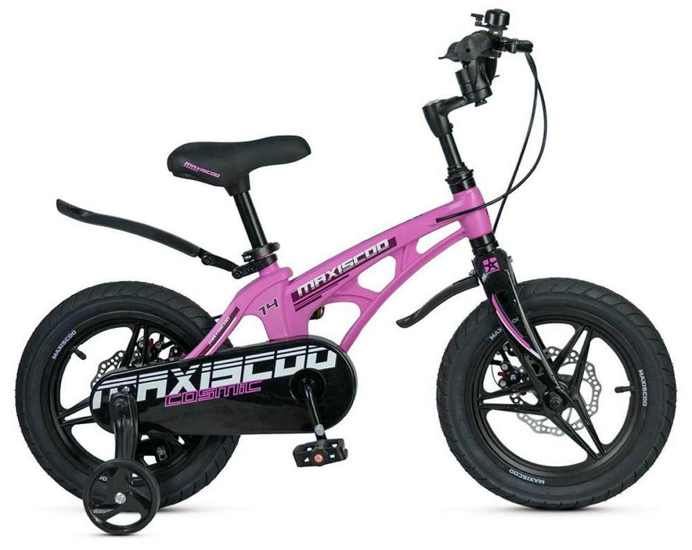 Детский велосипед Maxiscoo Cosmic Deluxe Plus 14'' (2025)