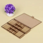 Органайзер для хранения «ТАРТИ ТАН», цвет прозрачный, 13*18.5*3см (упаковка коробка)