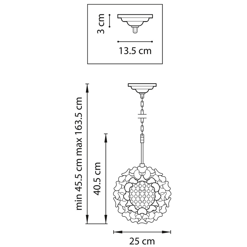 Подвесной светильник Verona Lightstar 727011