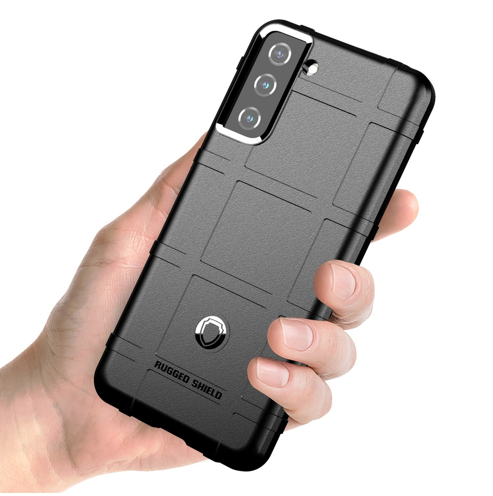 Противоударный чехол для смартфона Samsung Galaxy S21+, мягкий отклик кнопок, серия Armor от Caseport