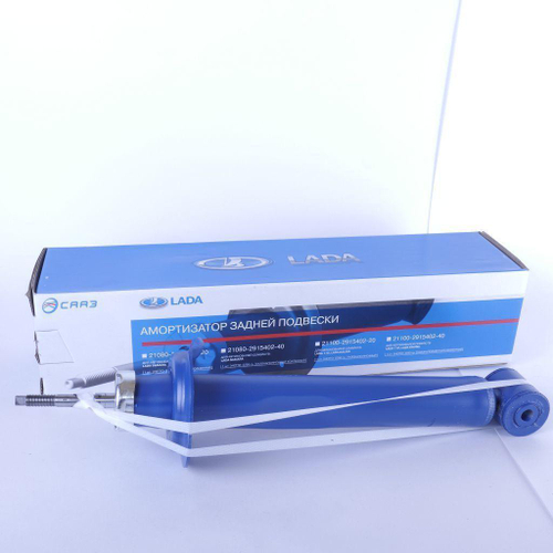 Стойка задняя ВАЗ 11198 газомасляная СААЗ синяя коробка ЛИ