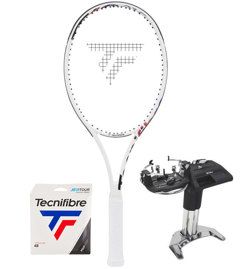 Теннисная ракетка Tecnifibre TF40 315 16x19 + Струны + Натяжка