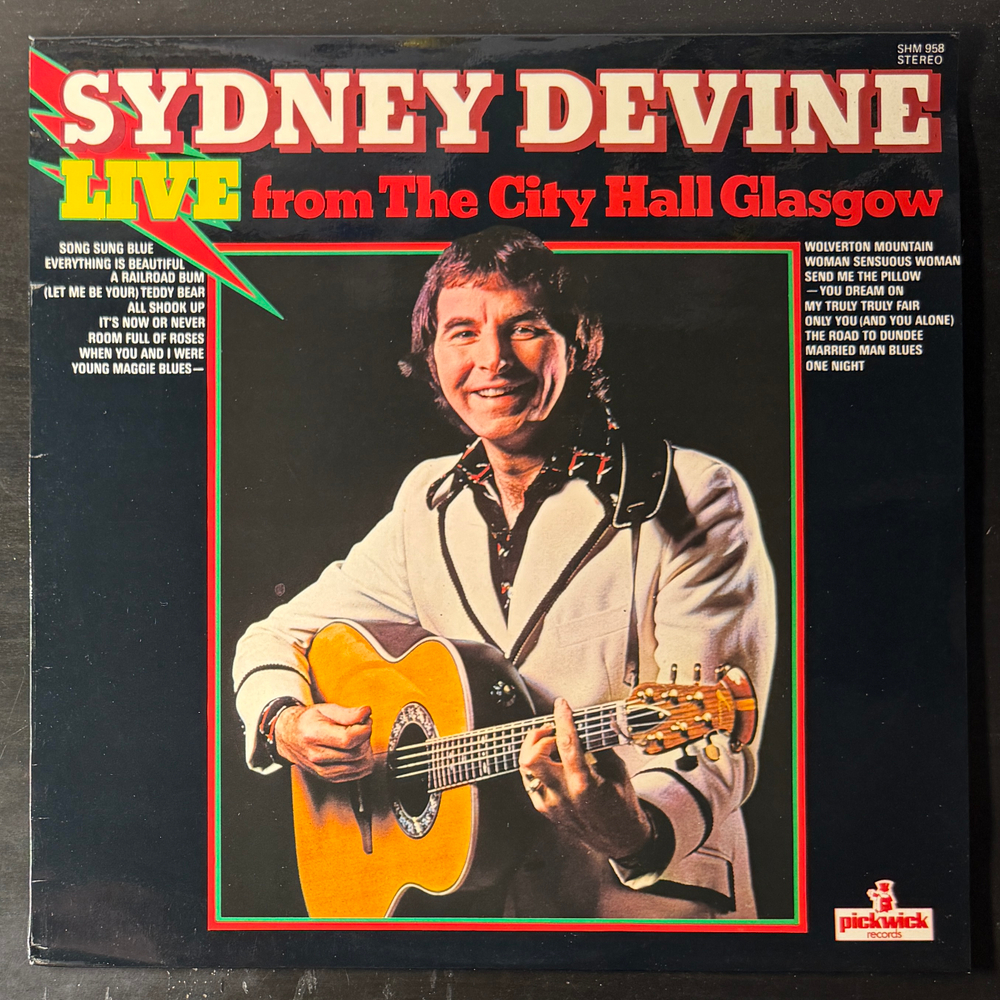 Sydney Devine – Live From The City Hall Glasgow (Англия 1975г.) Т
