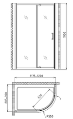 Душевой уголок Gemy Sunny Bay S28202