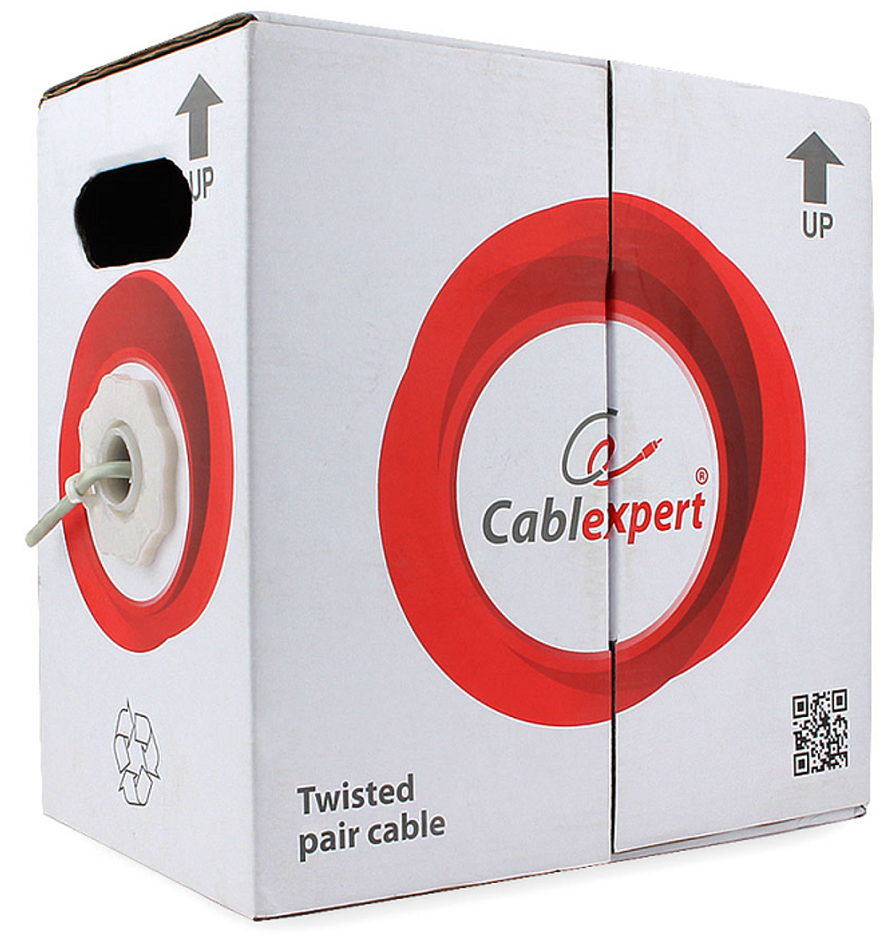 Кабель витая пара U/UTP 6 кат. 4 пары Cablexpert UPC-6004-SOL
