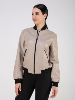 Кожаная куртка демисезонная Турция бомбер