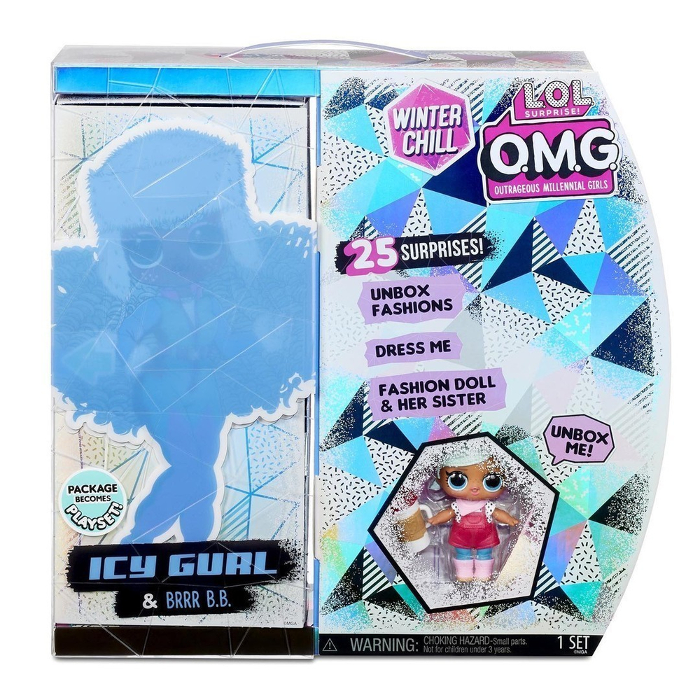 L.O.L. Surprise! O.M.G. Winter Chill Icy Gurl & Brrr B.B.