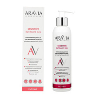 Успокаивающий гель для интимной гигиены для чувствительной кожи Aravia Laboratories Sensitive Intimate Gel 200мл