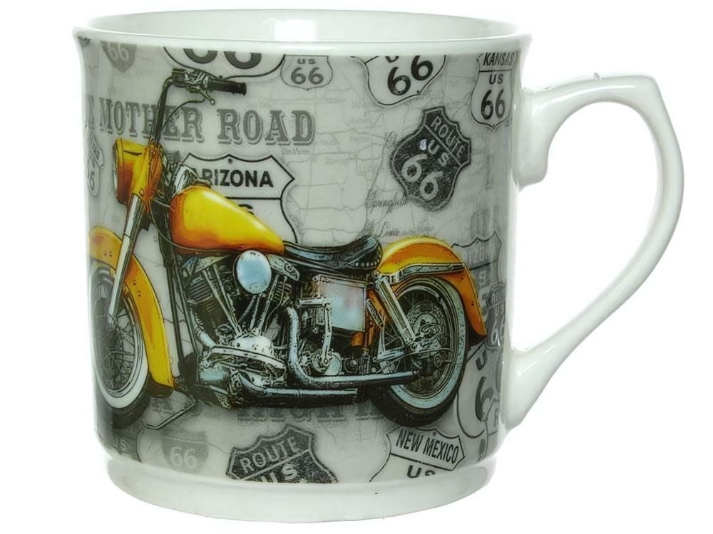 Кружка 350мл Трасса 66 Мотоцикл, GMM3