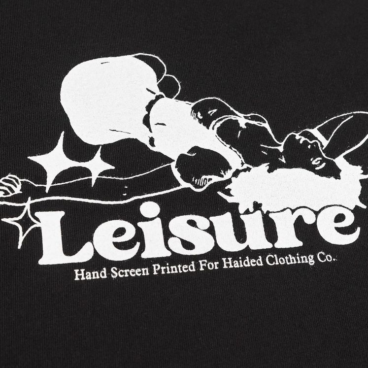 Футболка HAIDED LEISURE 90S, черн/белый