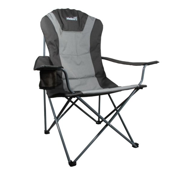 Кресло складное Helios Т-750-99806H; зел/сер ромб арт.02 (пр-во ГК Тонар)