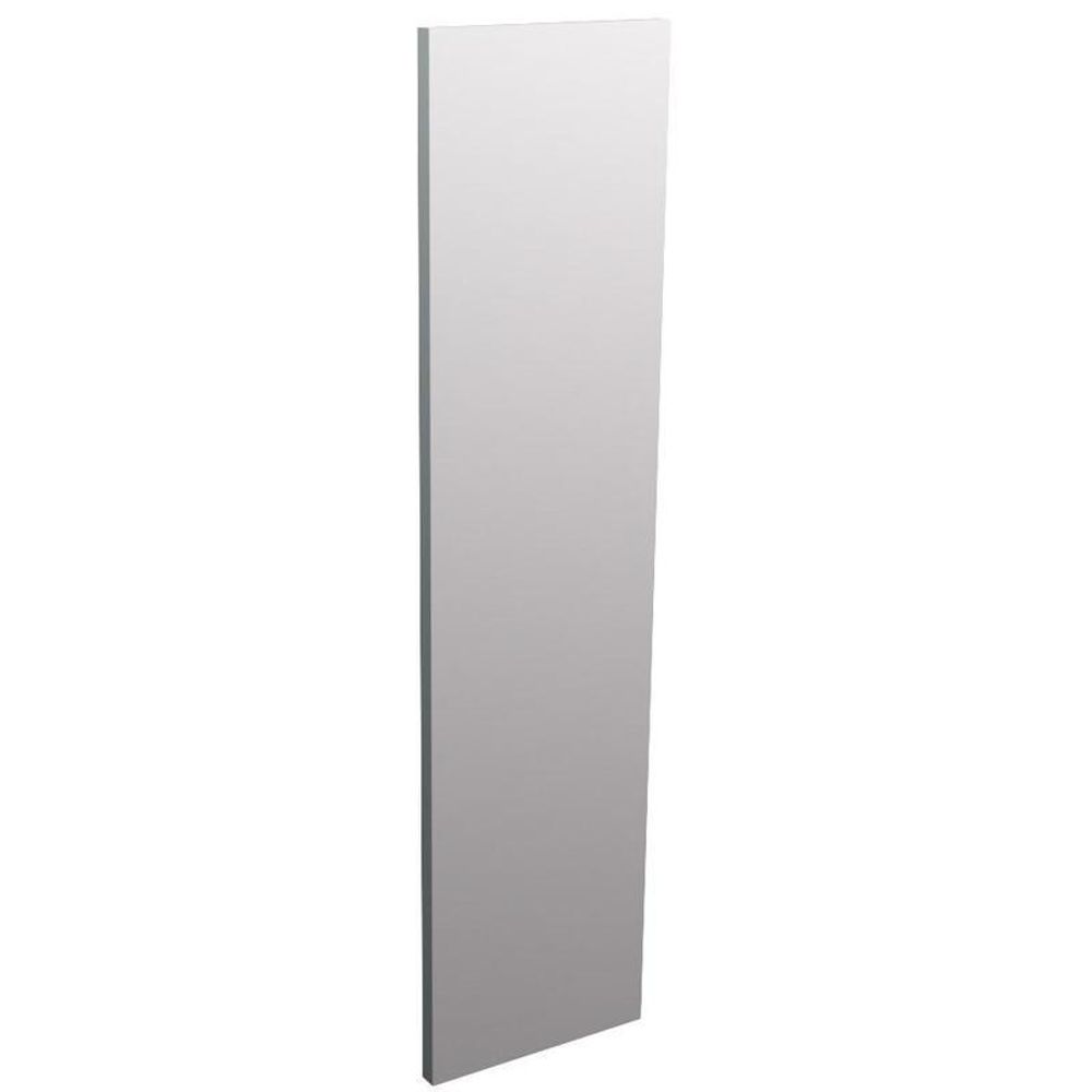 Панель завершающая Steel Reception левосторонняя (белый, 25х300х1200 мм)