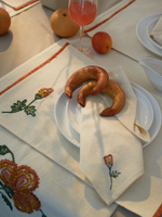 Салфетка сервировочная spring flower из коллекции ethnic, 45х45 см