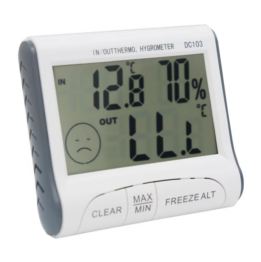 Термометр электронный с выносным датчиком IN/OUT KTj DC103