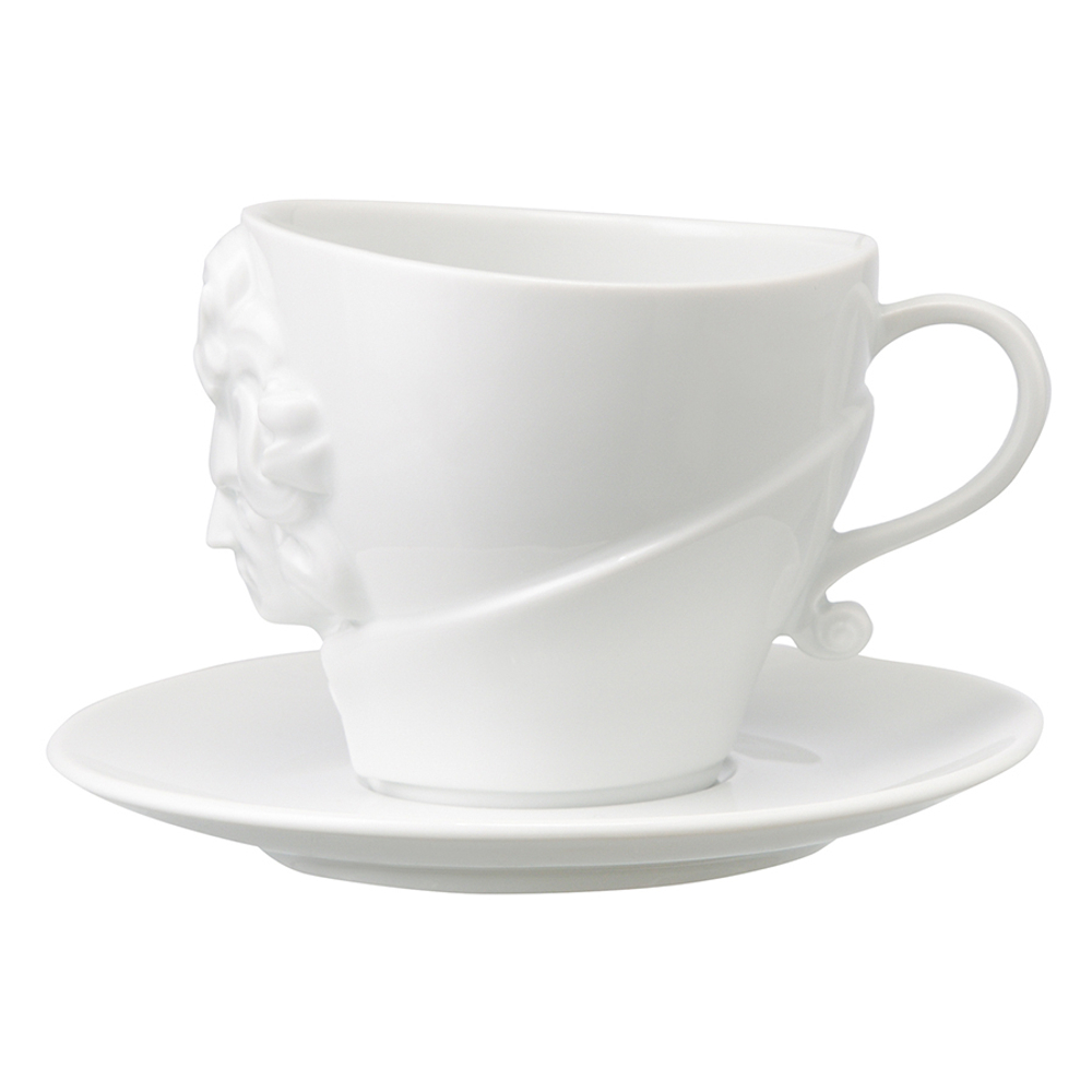 Чайная пара talent, ludwig van beethoven, 260 мл, белая