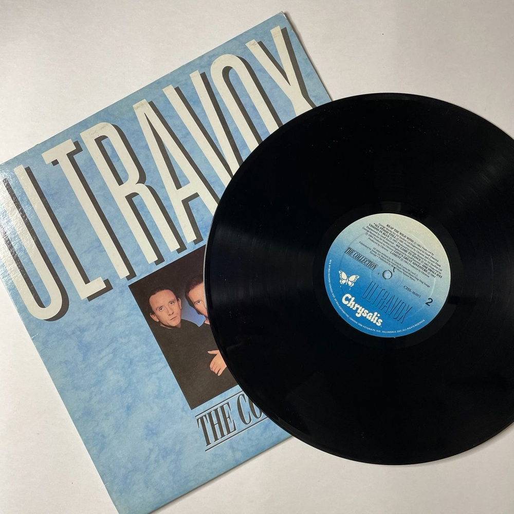 Винтажная виниловая пластинка LP Ultravox The Collection (Canada 1984)