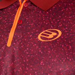 Мужское теннисное поло Bullpadel Mirlo T-Shirt Men - Red, Orange