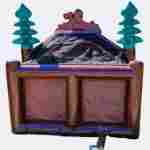 Надувной дартс «Таёжный рубеж» на подкачке, диаметр 3,5 м, размер 3,5×3,5×4 м