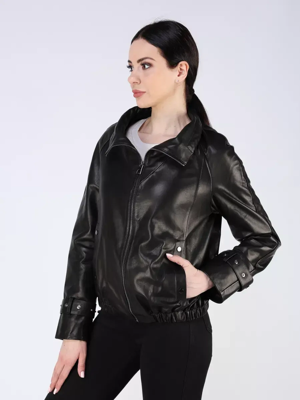 Кожаная куртка демисезонная Турция