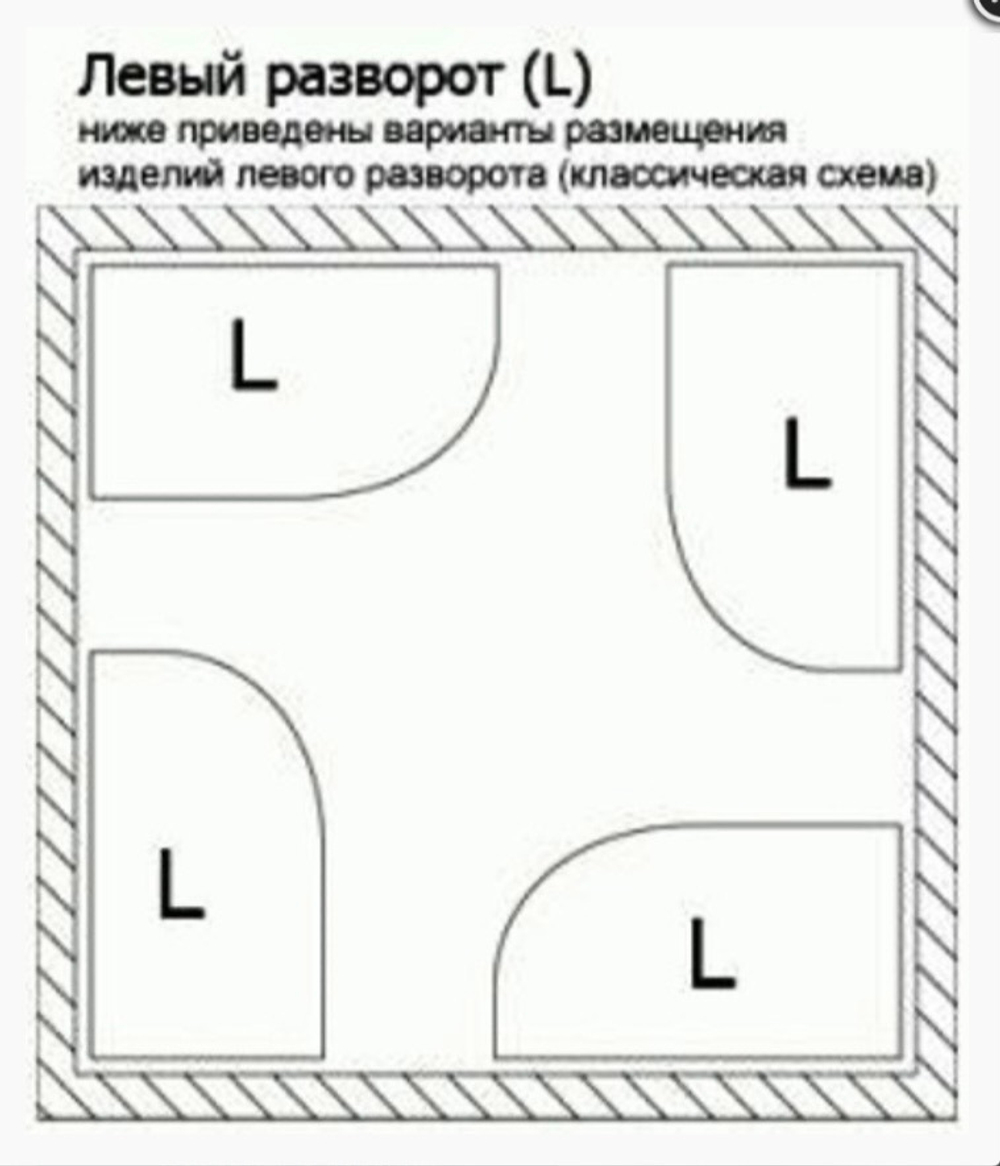 Эстет Венеция Ванна на ножкаx 170x80 левая