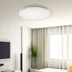 Светильник потолочный светодиодный ЭРА Классик с ДУ SPB-6-120-RC Saturn 120Вт 3000-6500К 10200Лм прозрачный кант | Светильники SPB-6 с ДУ