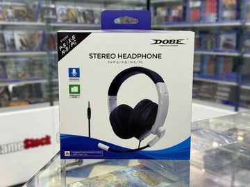 Проводная стерео гарнитура Dobe Stereo Headphone, белый
