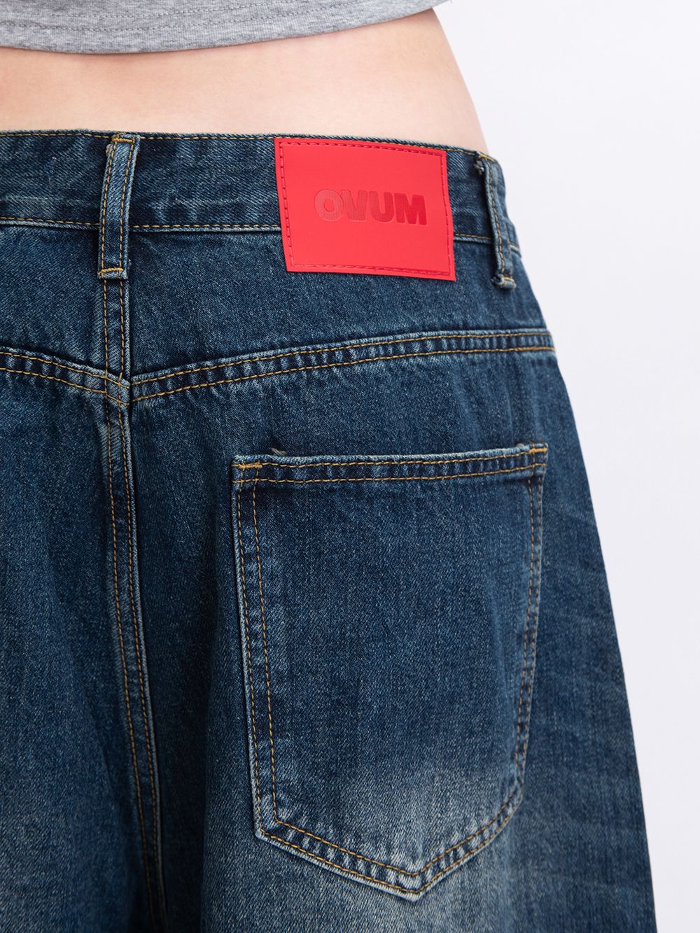 Купить Шорты Ovum Denim Rinsed Blue Шорты Ovum Denim Rinsed Blue